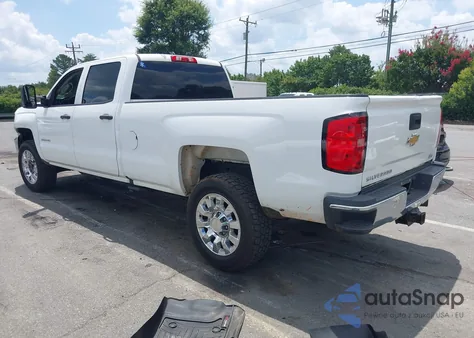2016 Chevrolet Silverado 2500Hd Wt из США, поврежденный, VIN 1GC1CUE85GF135418